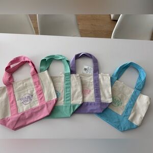 Trader Joe’s mini pastel totes